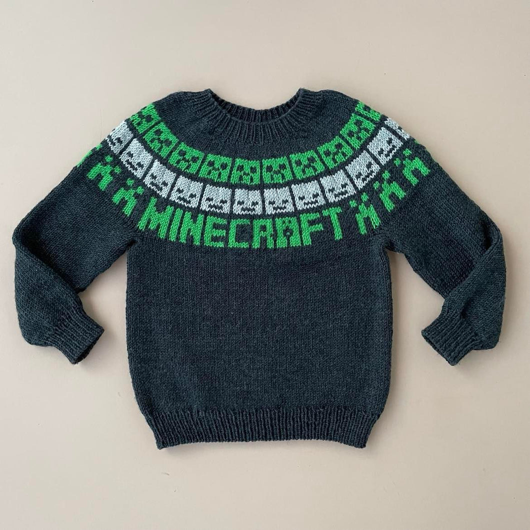 sirene Transportere dødbringende Minecraft sweater – Strikkeholmen
